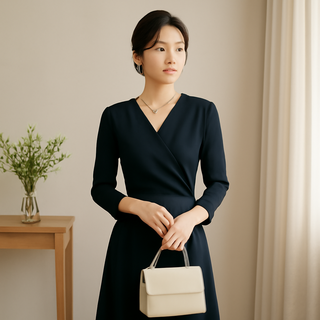 여성하객룩코디 대표 이미지